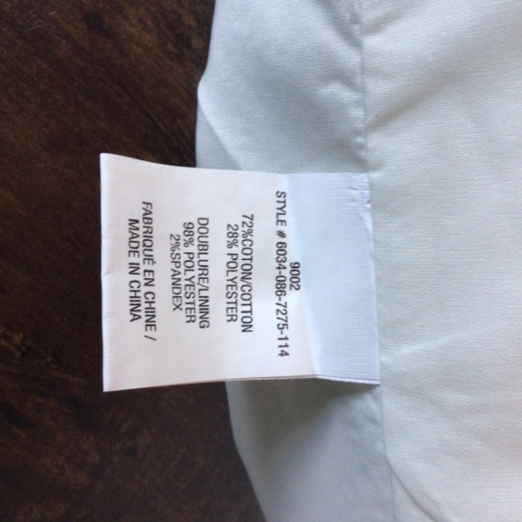 NWOT Lined cream coloured skirt, sz 10, 20”long & wide at bottom, flat waist 16” - Picture 13 of 15